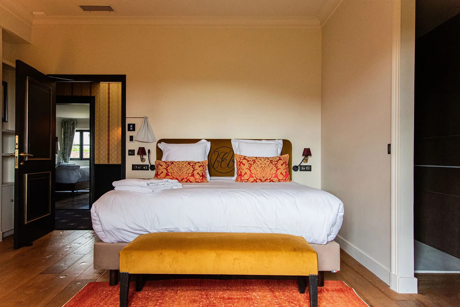 Chambres Grande ÉLEGANCE, Chambre Pouilly Fuissé, Hôtel Villa alexandre, Hôtel et restaurant de charme en Beaujolais, au cœur des vignes